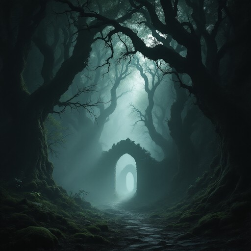 stockcake mysterious forest portal 1744747 medium