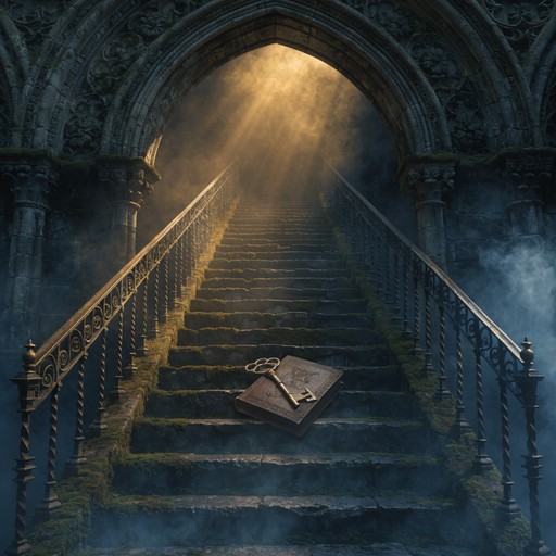 stockcake ascending golden stairway 4055648 medium